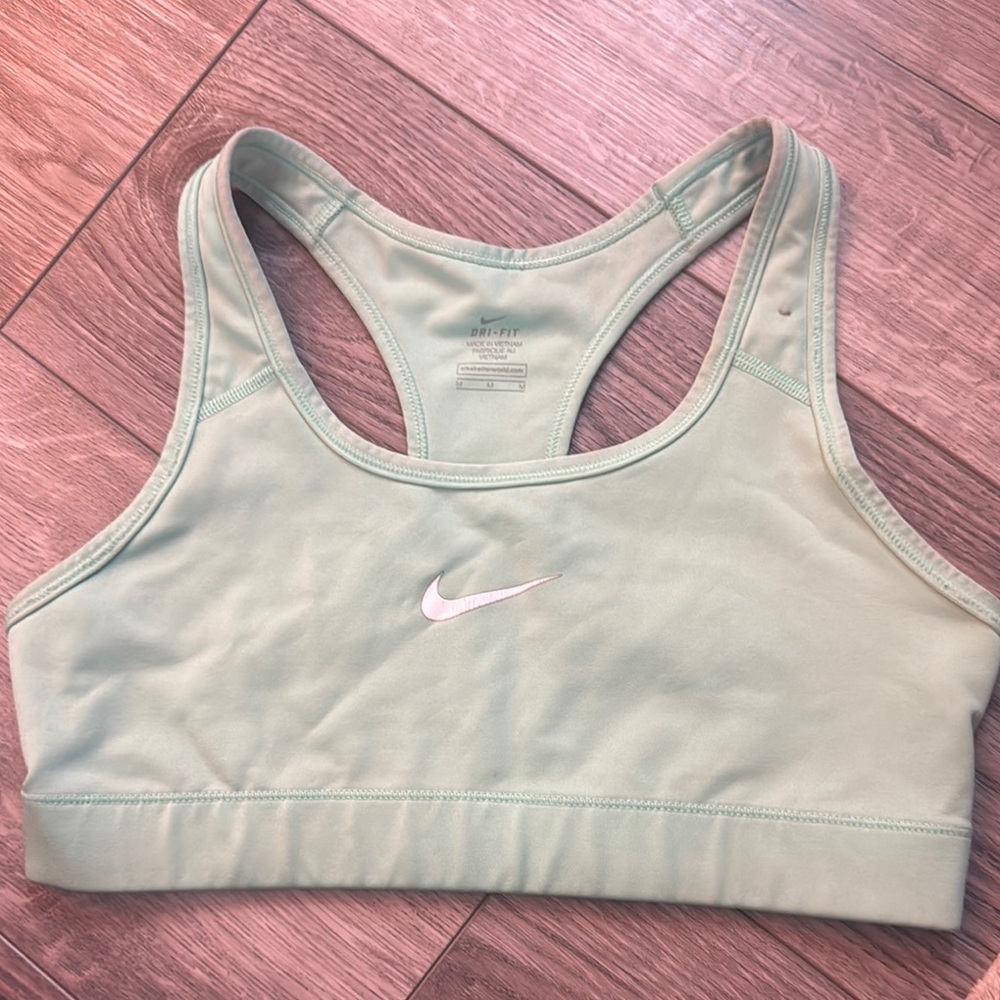 Nike Women's Mint Green Sports Bra